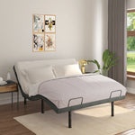 Adjustable Bed Base | Queen Size | Black - Castle Beds