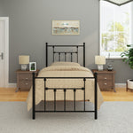 Victorian Bed Frame - Black - Ambee21
